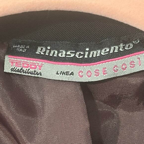 Rinascimento Vintage Italian Corset Blazer with Ruffle Lace Trim Goth Steampunk - Picture 6 of 11